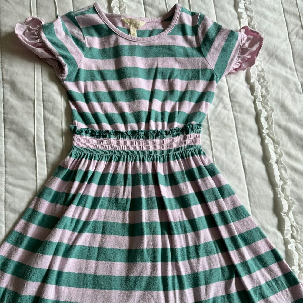 Matilda Jane Clothing Girls Size 8 GUC-wash wear-True North Dress